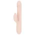 Good Vibes Only Shai - vibrator rabbit cu funcție de împingere - silicon roz