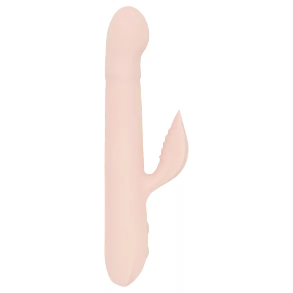 Good Vibes Only Shai - vibrator rabbit cu funcție de împingere - silicon roz