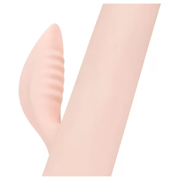 Good Vibes Only Shai - vibrator rabbit cu funcție de împingere - silicon roz
