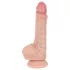 Real Fantasy Declan - dildo realist cu prepuț (culoarea pielii) - 18 cm