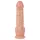 Real Fantasy Troy - dildo realist cu piele mobilă (culoarea pielii) - 25 cm