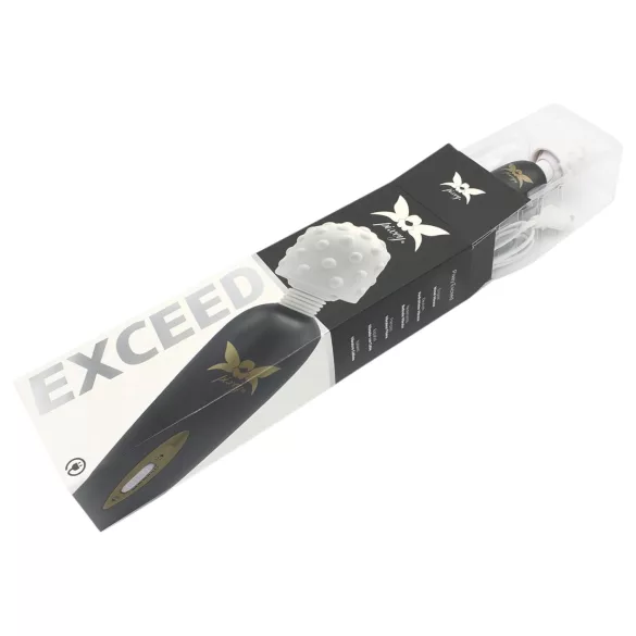 Pixey Exceed - vibrator de masaj cu cablu (gri)