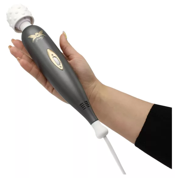 Pixey Exceed - vibrator de masaj cu cablu (gri)
