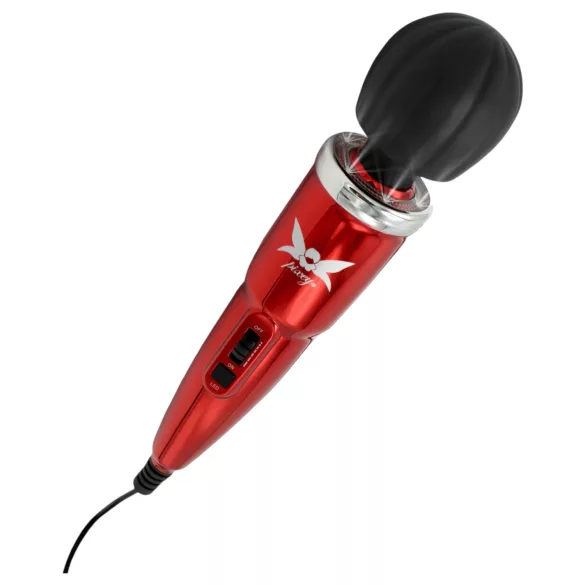 Pixey Silence - vibrator de masaj silențios (roșu)