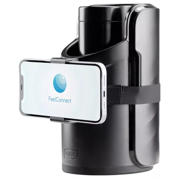 Kiiroo Keon - masturbator automat cu suport telefon - negru