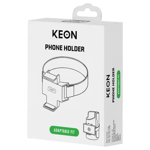 Kiiroo Keon - masturbator automat cu suport telefon - negru
