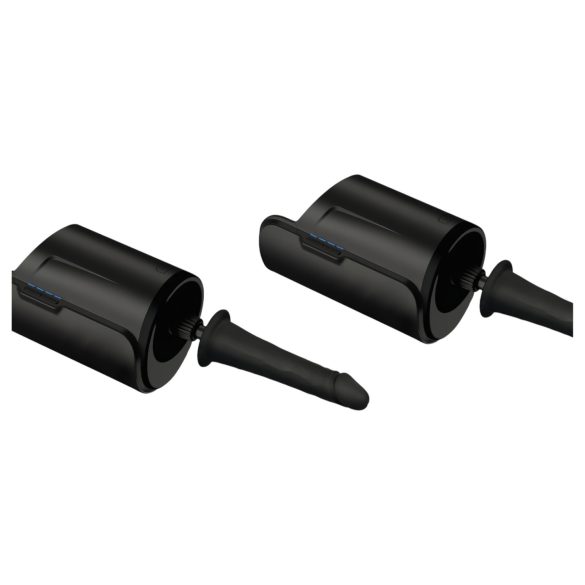 Kiiroo - dildo realist cu vacuum - negru 19cm