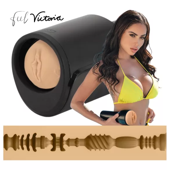 Kiiroo Keon Wifi + Victoria June - masturbator vagin realist - silicon natur