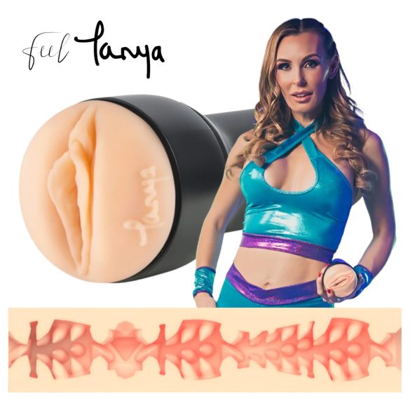 Kiiroo Tanya Tate - vagin artificial compatibil PowerBlow (culoare naturală)