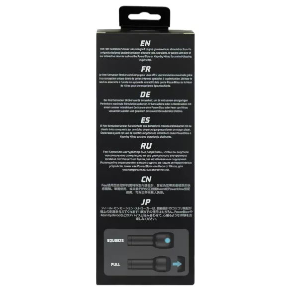 Kiiroo - Masturbator masculin - compatibil PowerBlow - negru