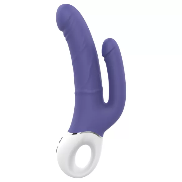 Dreamtoys Essentials - vibrator dublu (mov)