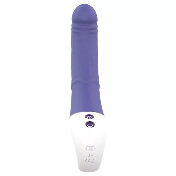 Dreamtoys Essentials - vibrator dublu (mov)