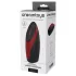 Dreamtoys Essentials - masturbator cu aspirație și vibrații (negru)