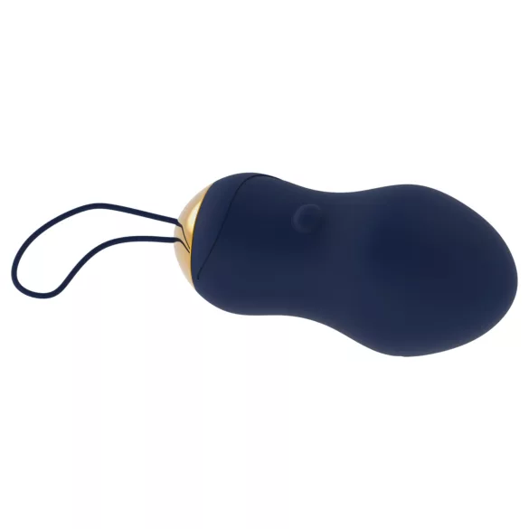 Goddess - ou vibrator purtabil cu telecomandă (albastru închis)