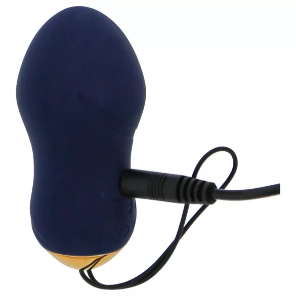 Goddess - ou vibrator purtabil cu telecomandă (albastru închis)