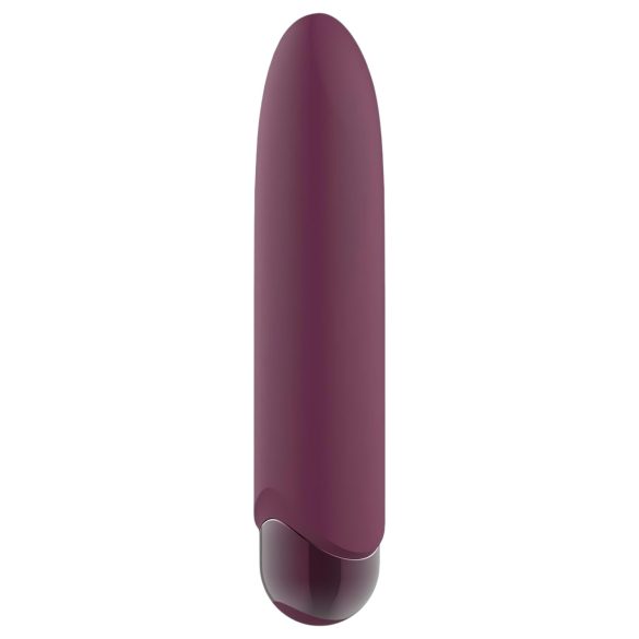 Glam - mini vibrator reîncărcabil impermeabil - mov