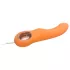 Glam - vibrator flexibil cu striații (culoare piersică)