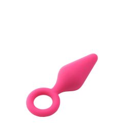 Flirts Pull Plug - Dildo anal mic (roz)