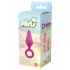 Flirts - dop anal mic - silicon roz