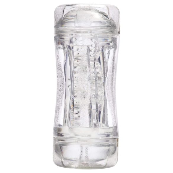 The Girl Next Door Sophia - jucărie sexuală vagin și gură - silicon transparent