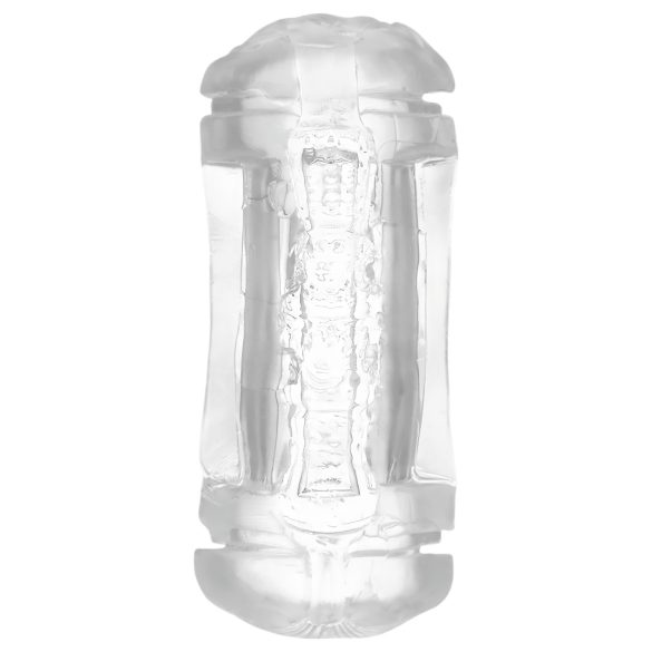 The Girl Next Door Sophia - jucărie sexuală vagin și gură - silicon transparent