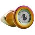 Glamour Glass - vârf ascuțit, vibrator anal din sticlă, control radio (colorat)