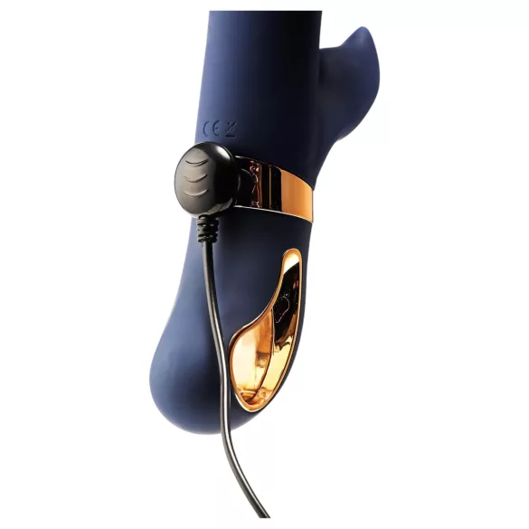 Dream Toys - vibratoare cu încălzire, reîncărcabil - silicon albastru