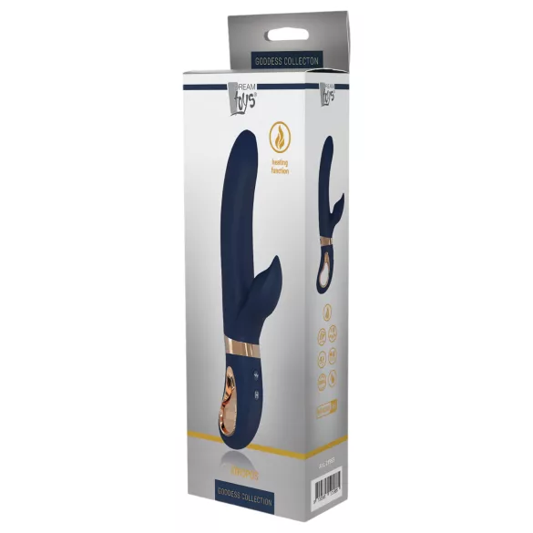 Dream Toys - vibratoare cu încălzire, reîncărcabil - silicon albastru