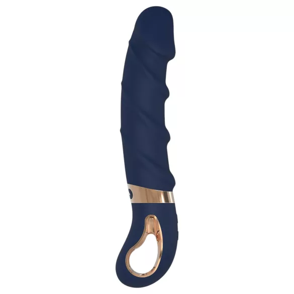 Goddess Belenos - vibrator pentru punctul G cu încălzire - albastru