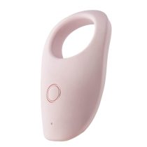 Vivre Bibi - inel vibrat pentru penis, cu baterie (roz)