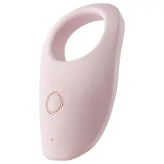   Vivre Bibi - inel pentru penis cu vibrații, reincarcabil - roz