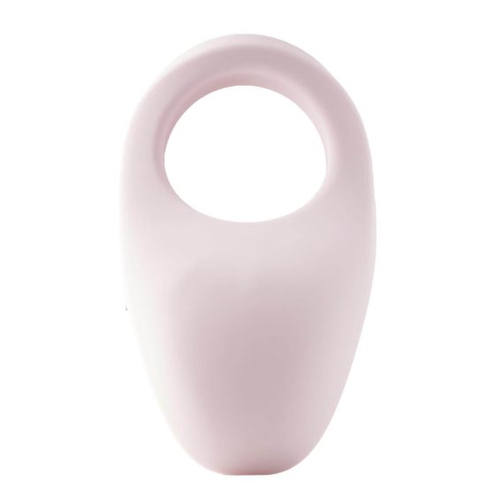 Vivre Bibi - inel vibrat pentru penis, cu baterie (roz)
