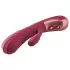 Dinky Jimmy K. Duo - vibrator cu braț pentru clitoris, reîncărcabil - roșu