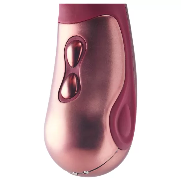 Dinky Jimmy K. Duo - vibrator cu braț pentru clitoris, reîncărcabil - roșu
