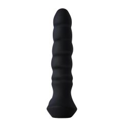   Dark Desires Regina - vibrator anal cu baterie, rotativ (negru)