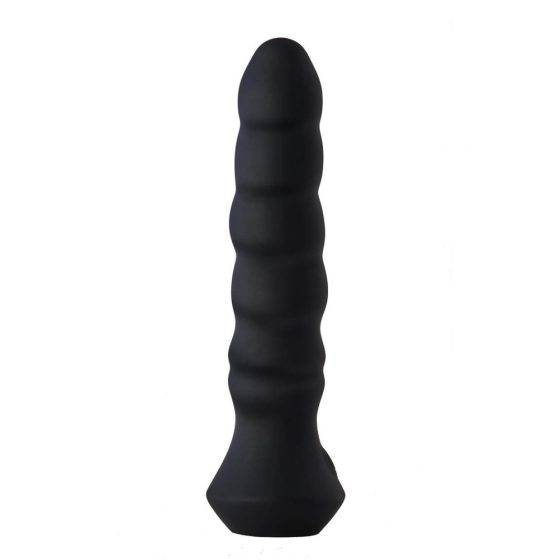 Dark Desires Regina - vibrator anal cu baterie, rotativ (negru)