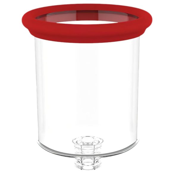 Red Revolution Georgia - Vibrator G-spot și pompă intima (roșu)