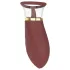 Dreamtoys Roxy - vibrator cu funcție de sucțiune și lins - bordó