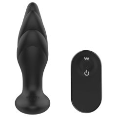   Dark Desires Angelina - vibrator anal cu acumulator și control radio (negru)