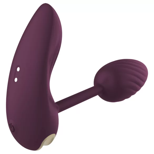 Dreamtoys Essentials - ou vibrator flexibil purtabil (mov)
