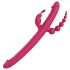Vibrator Dreamtoys Anywhere Pleasure - reîncărcabil, 4 brațe (roz)