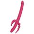 Vibrator Dreamtoys Anywhere Pleasure - reîncărcabil, 4 brațe (roz)