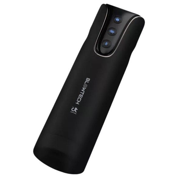 Dreamtoys - Masturbator vibrator cu strângere - negru