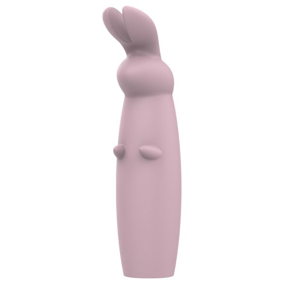 Nude Hazel - vibrator iepuraș cu clitoris reîncărcabil (mov)