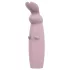 Nude Hazel - vibrator clitoral tip iepuraș cu acumulator - mov