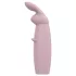 Nude Hazel - vibrator clitoral tip iepuraș cu acumulator - mov