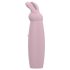 Nude Hazel - vibrator iepuraș cu clitoris reîncărcabil (mov)