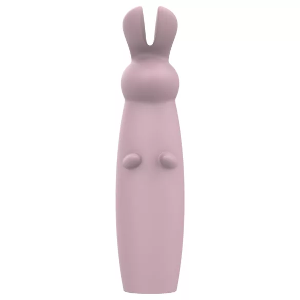 Nude Hazel - vibrator clitoral tip iepuraș cu acumulator - mov