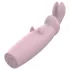 Nude Hazel - vibrator clitoral tip iepuraș cu acumulator - mov