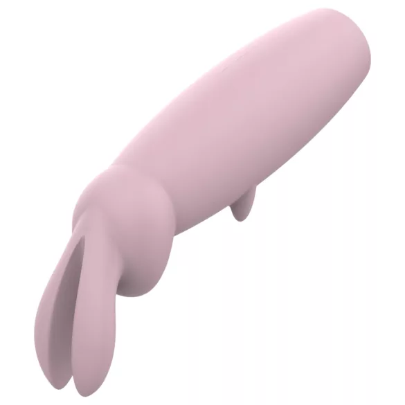 Nude Hazel - vibrator clitoral tip iepuraș cu acumulator - mov